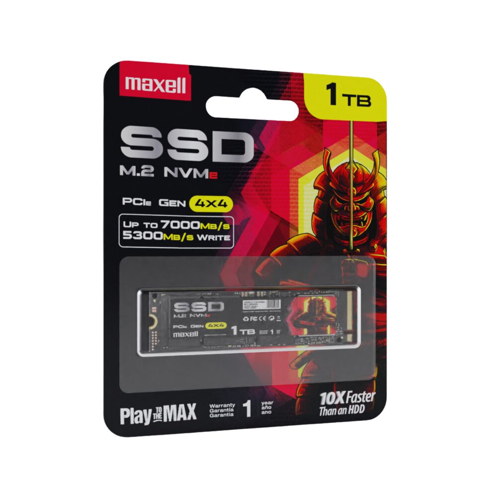 Disco Ssd 1tb M.2 Nvme Pcie Gen 4x4 Maxell Hasta 7000mb/s image number 2.0