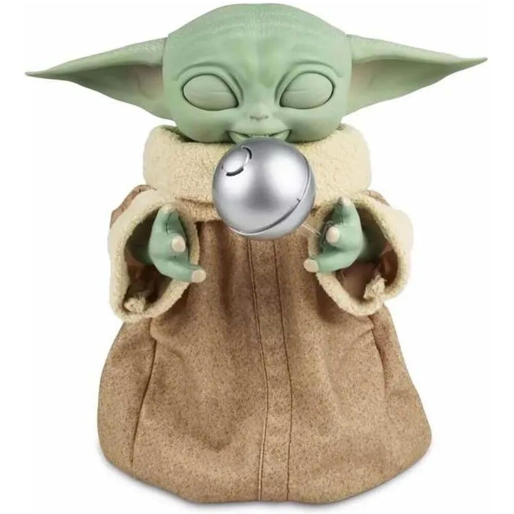 Juguete Figura De Accion Baby Yoda Interactivo Star Wars Hasbro image number 2.0