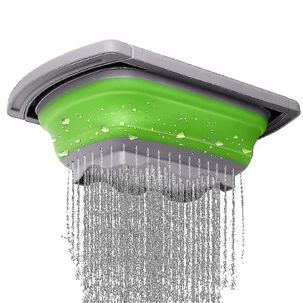 Colador Extensible Plegable 39x26cm De Silicona Multiuso