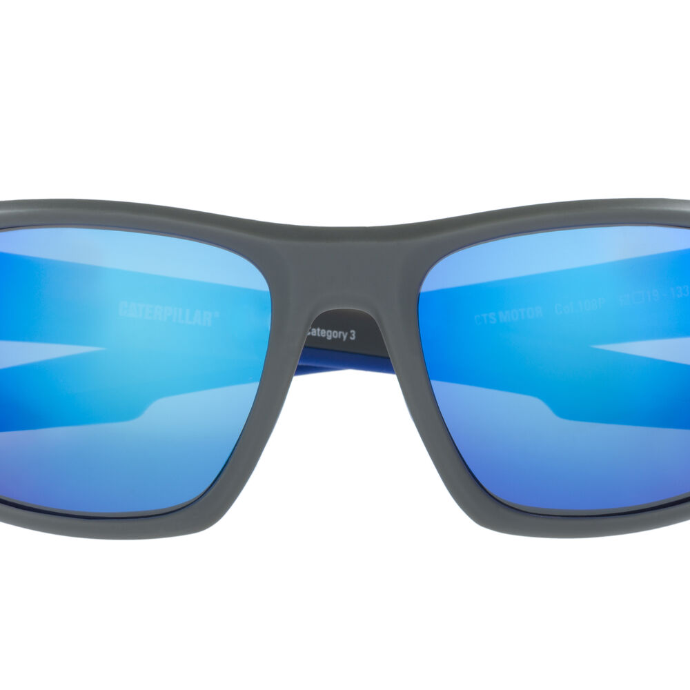 Lentes De Sol Polarizados Cat Cts-motor-108p Gris image number 1.0