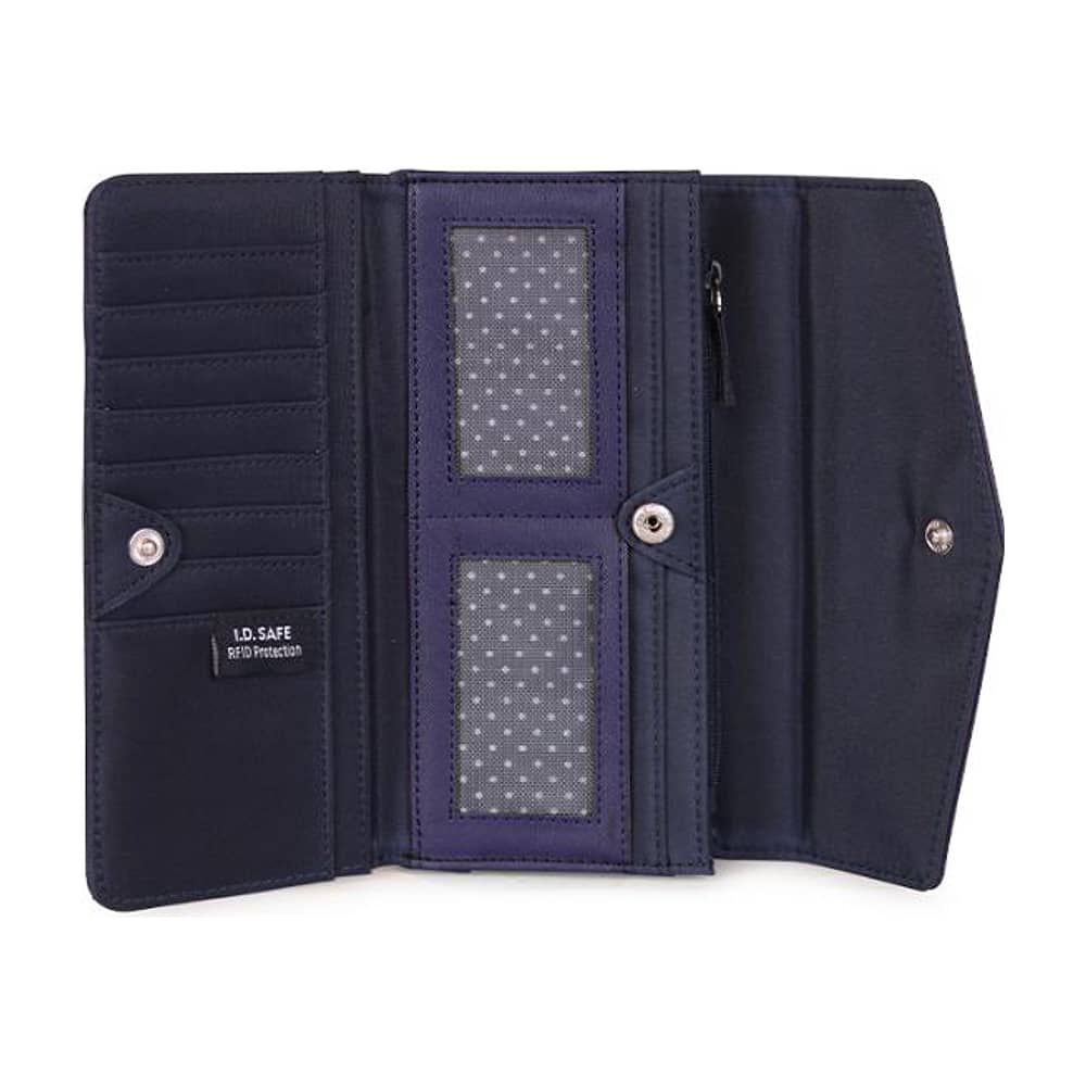 Billetera De Mujer Ziggy Azul Nautica image number 2.0