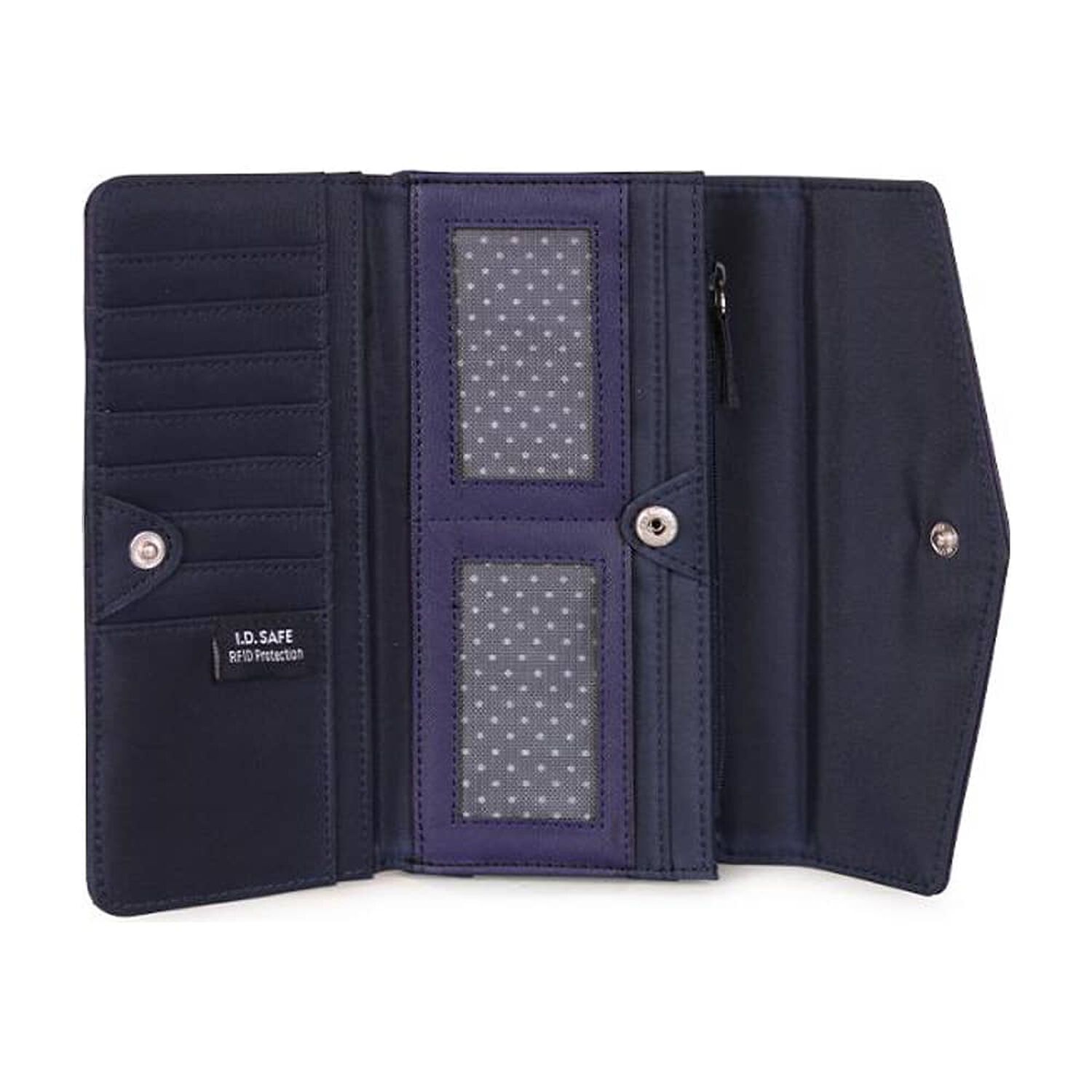 Billetera De Mujer Ziggy Azul Nautica image number 2.0