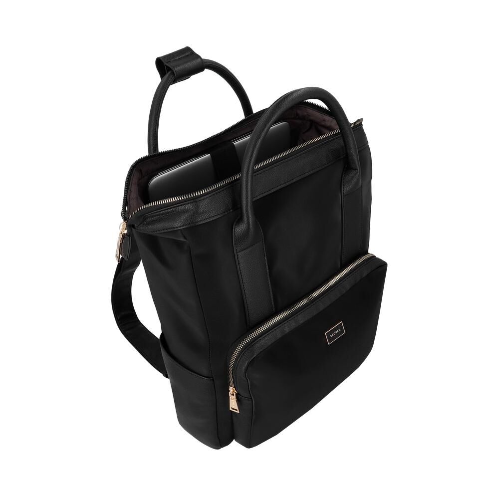 Mochila Notebook Secret Trento St6 Negro 15" image number 3.0