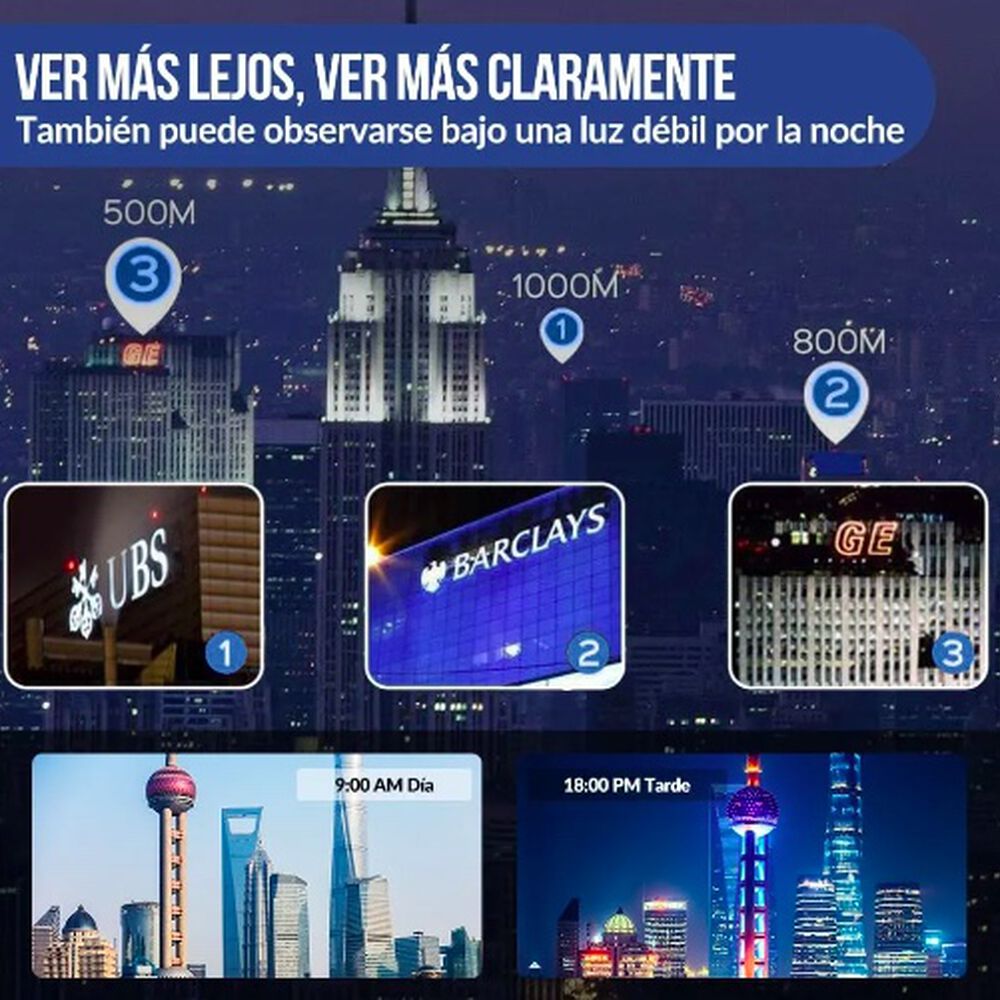 Binoculares Telesc&oacute;picos Hd Profesionale De Alta 80x80 3000m image number 4.0