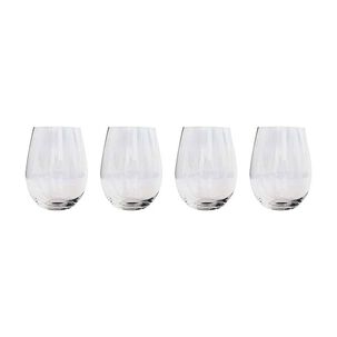 Set 4 Vasos Vidrio Redondo Wayu 580ml Coctel