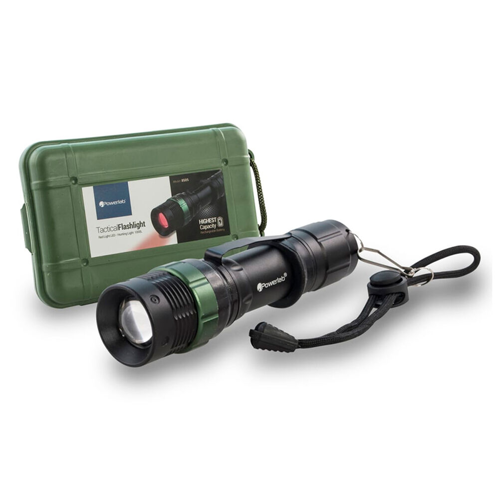 Linterna Led Powerlab Tactica Zoom 1000 Lum Roja Mlab image number 2.0