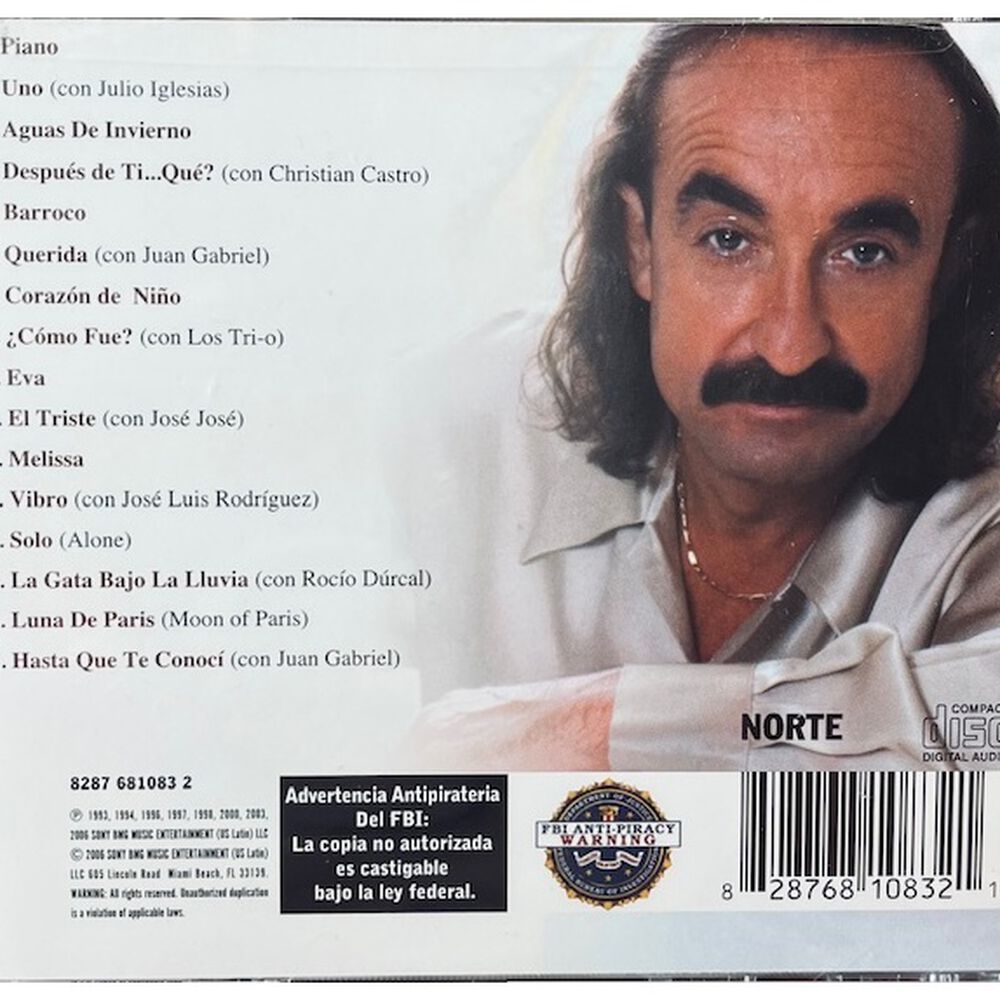 Raul Di Blasio - Historia Del Piano De America | Cd image number 1.0