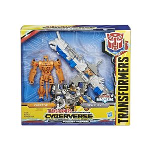 Juguete Figura Cheetor 3 En 1 Transformers 13cm Cyberverse