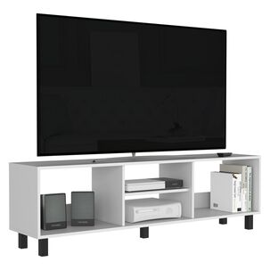 Rack Tv 70" Con 4 Espacios 47,5x160x35 Cm