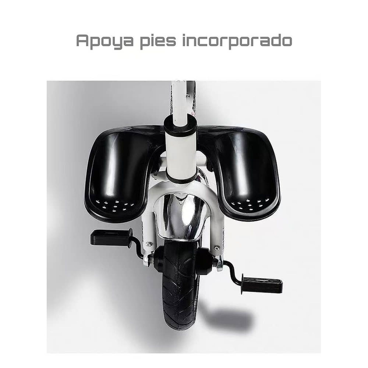 Triciclo Reversible Y Plegable Con Accesorios Gris Lubabycas image number 4.0