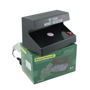 Detector De Billetes Falsos Luz Ultravioleta Seguridad