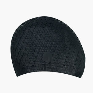 Gorro Goma Grande Natación Negro