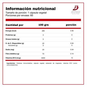 Vitamina B12 12mcg