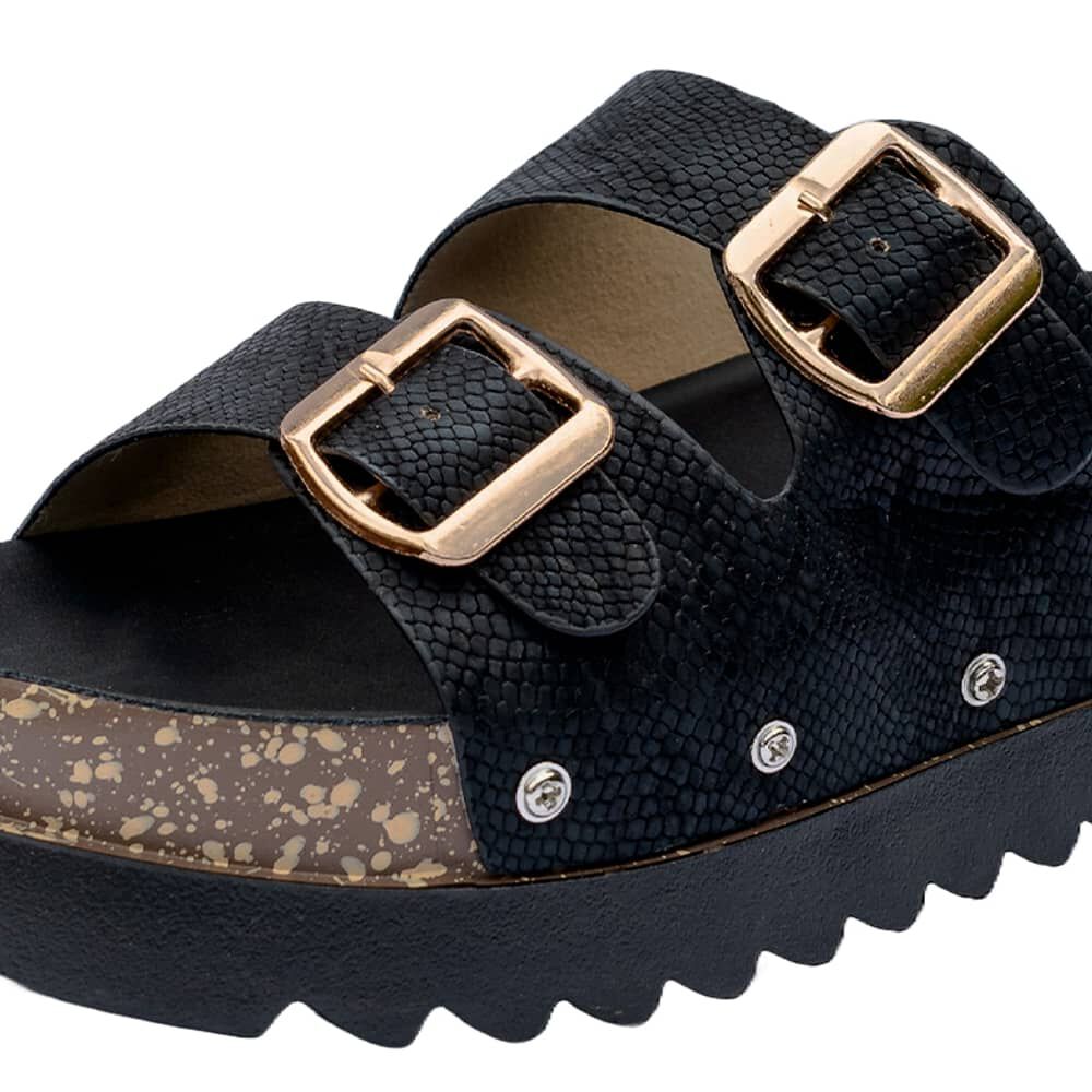 Sandalia Alder Negro Alquimia image number 3.0