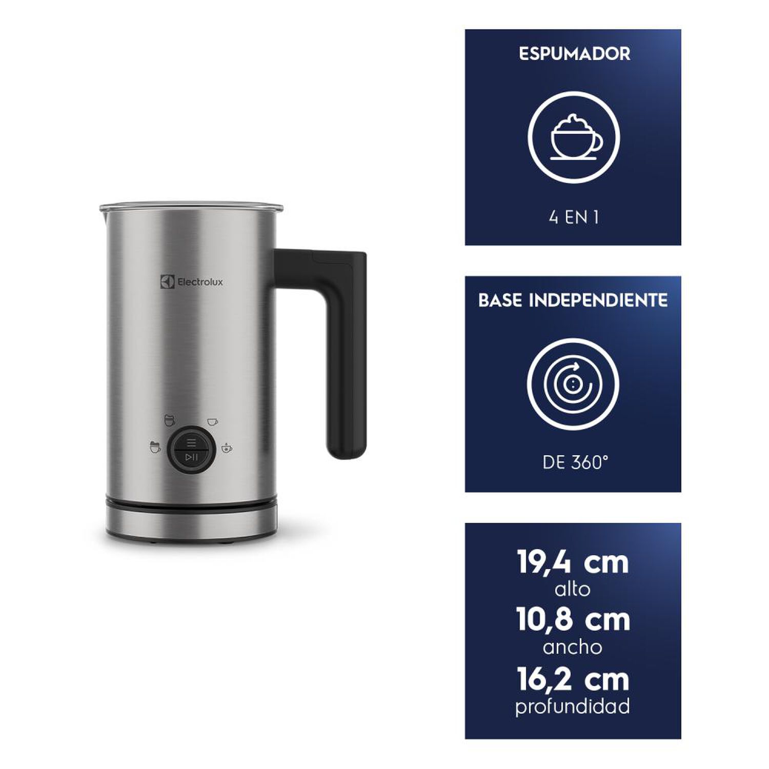 Espumador De Leche Electrolux Emf10 image number 4.0