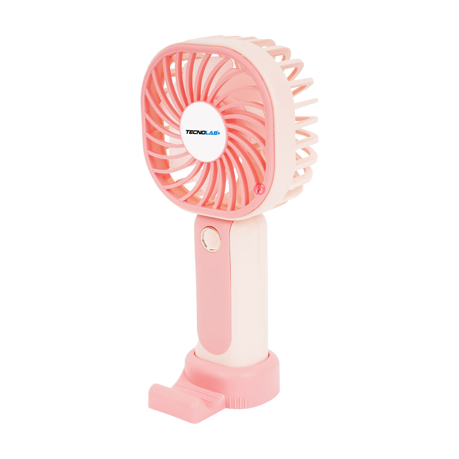 Mini Ventilador De Mano Recargable Con Usb Rosa - Ps image number 1.0