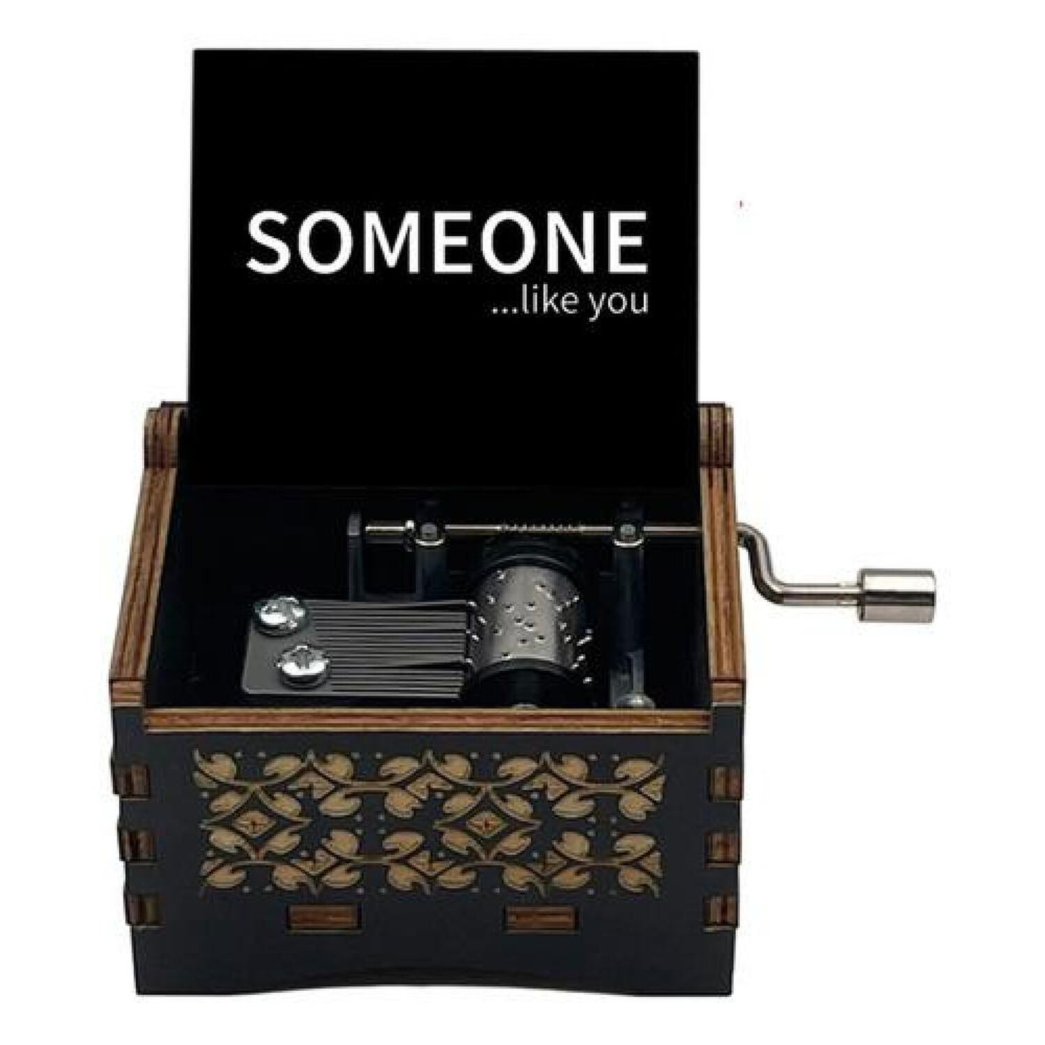 Caja Musical Madera Tema Adele image number 0.0