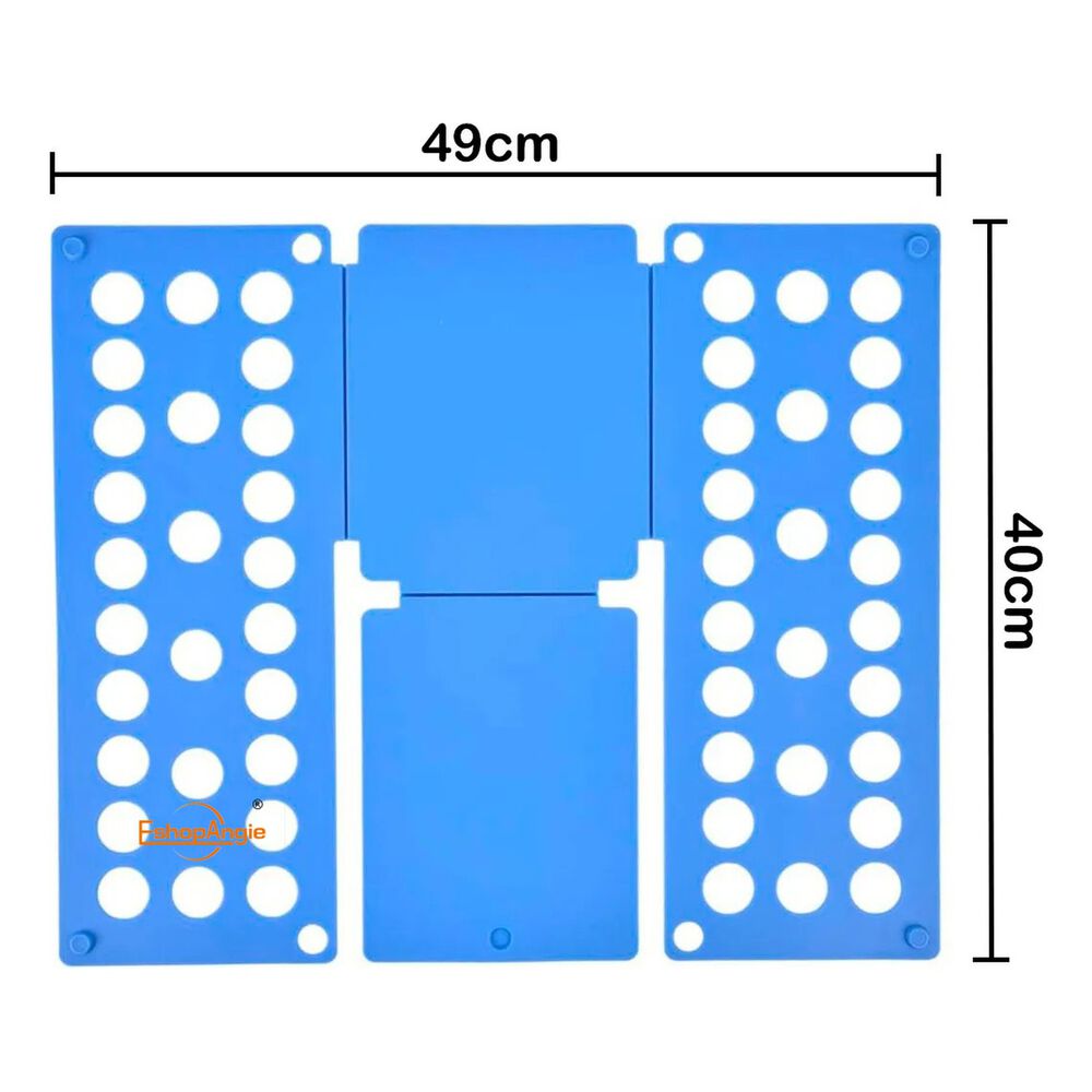 Organizador Doblador Ropa Infantil Tabla Plegable Azul image number 1.0