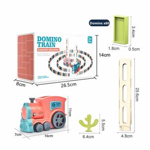 Juguete Trencito Domino Didactico Para Niños