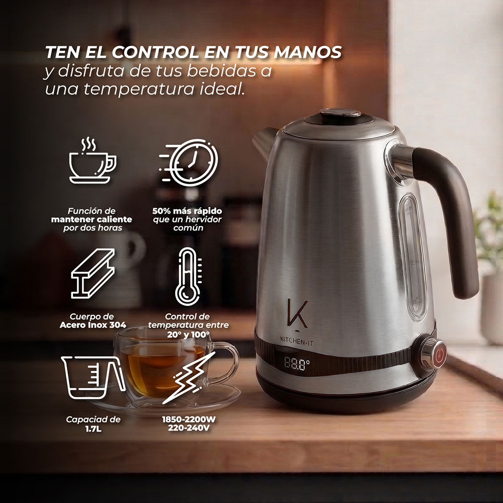 Hervidor Temp Control 1.7l image number 5.0