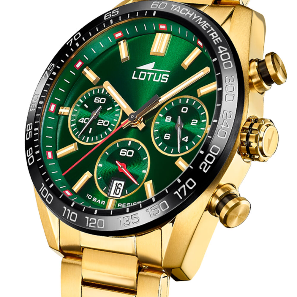 Reloj 18917/5 Lotus Dorado Hombre Chrono image number 1.0