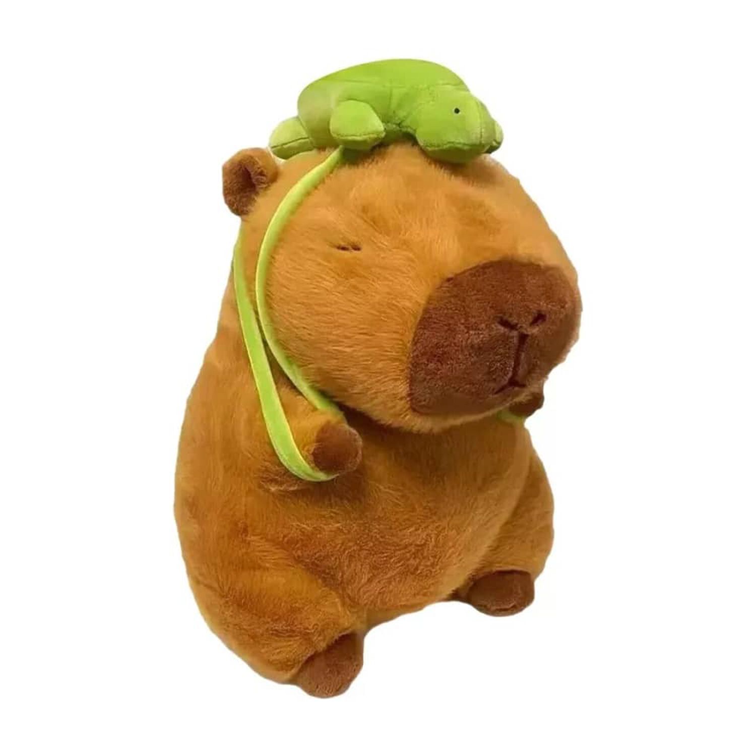 Capibara Mochila Tortuga Peluche Llavero image number 0.0