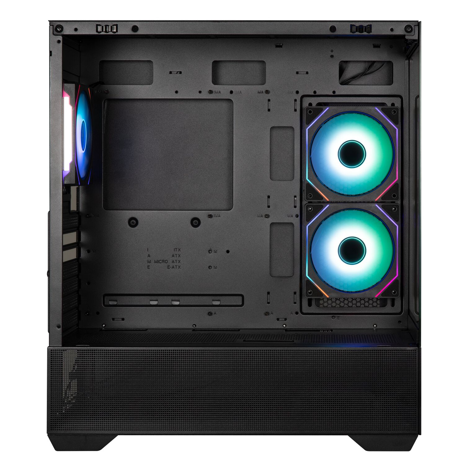 Gabinete Bitfenix/ ​​ceto Cubi Atx/ 3 Ventiladores/ Negro image number 7.0