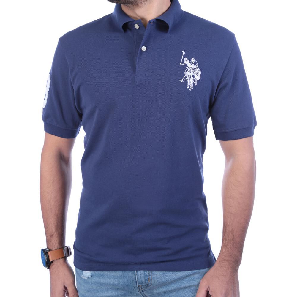 Polera Manga Corta Cuello Redondo Hombre Us Polo image number 0.0