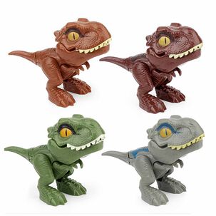 Juguete Set 4 Dinosaurios Interactivos Mini T Rex Para Niños