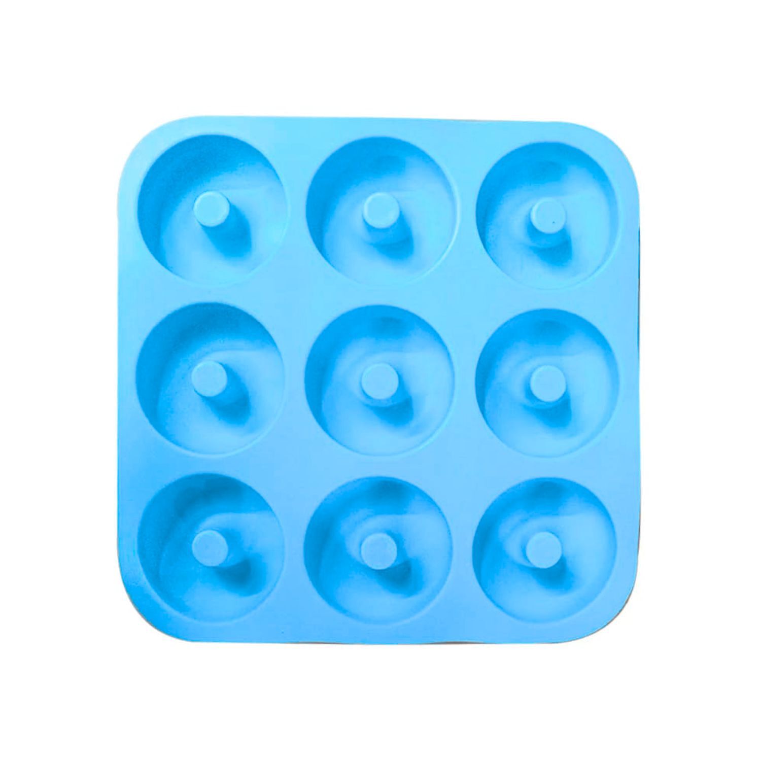 Moldes De Silicona Para Donas Azul image number 0.0