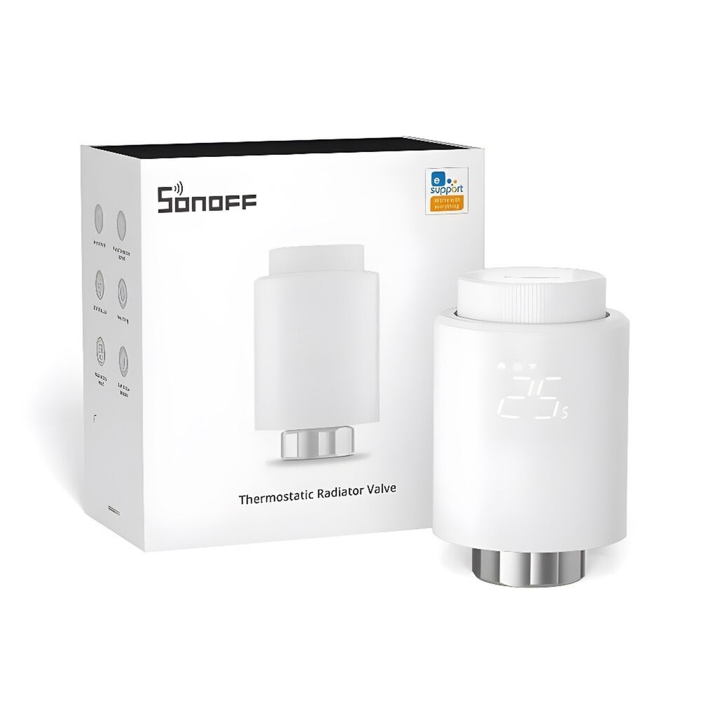 V&aacute;lvula Termostato Zigbee Para Radiador - Sonoff Trvzb image number 1.0