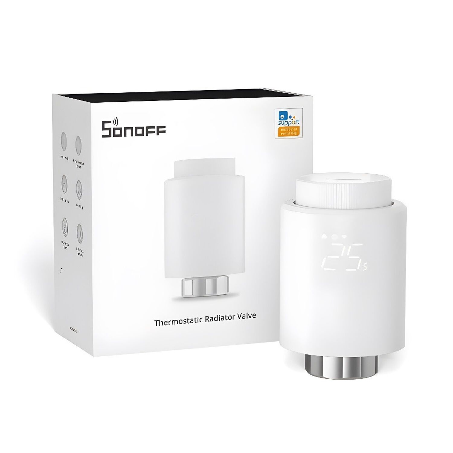 V&aacute;lvula Termostato Zigbee Para Radiador - Sonoff Trvzb image number 1.0