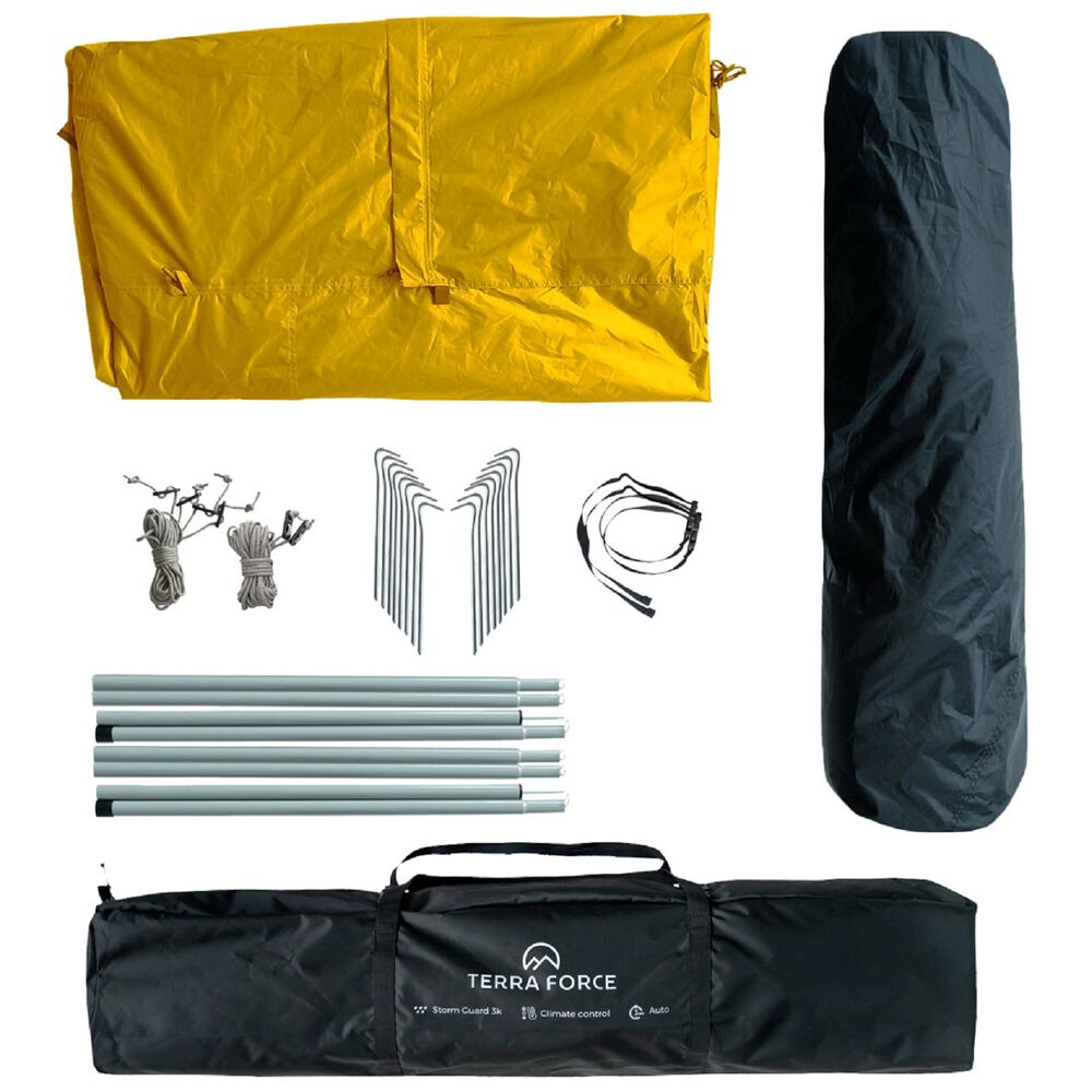 Carpa 3 Estaciones 3-4 Personas Storm Guard Auto-fresh 3k Amarillo image number 4.0