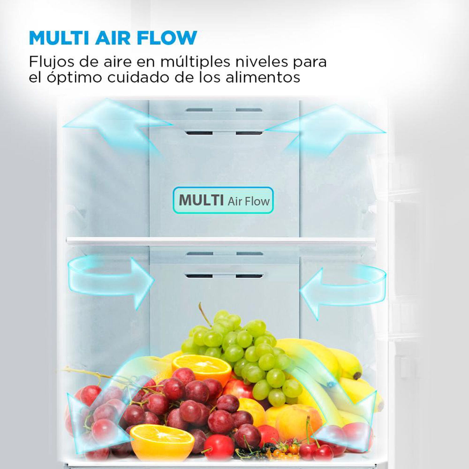 Refrigerador Bottom Freezer Midea MDRB489MTE50 / No Frost / 330 Litros / C image number 5.0