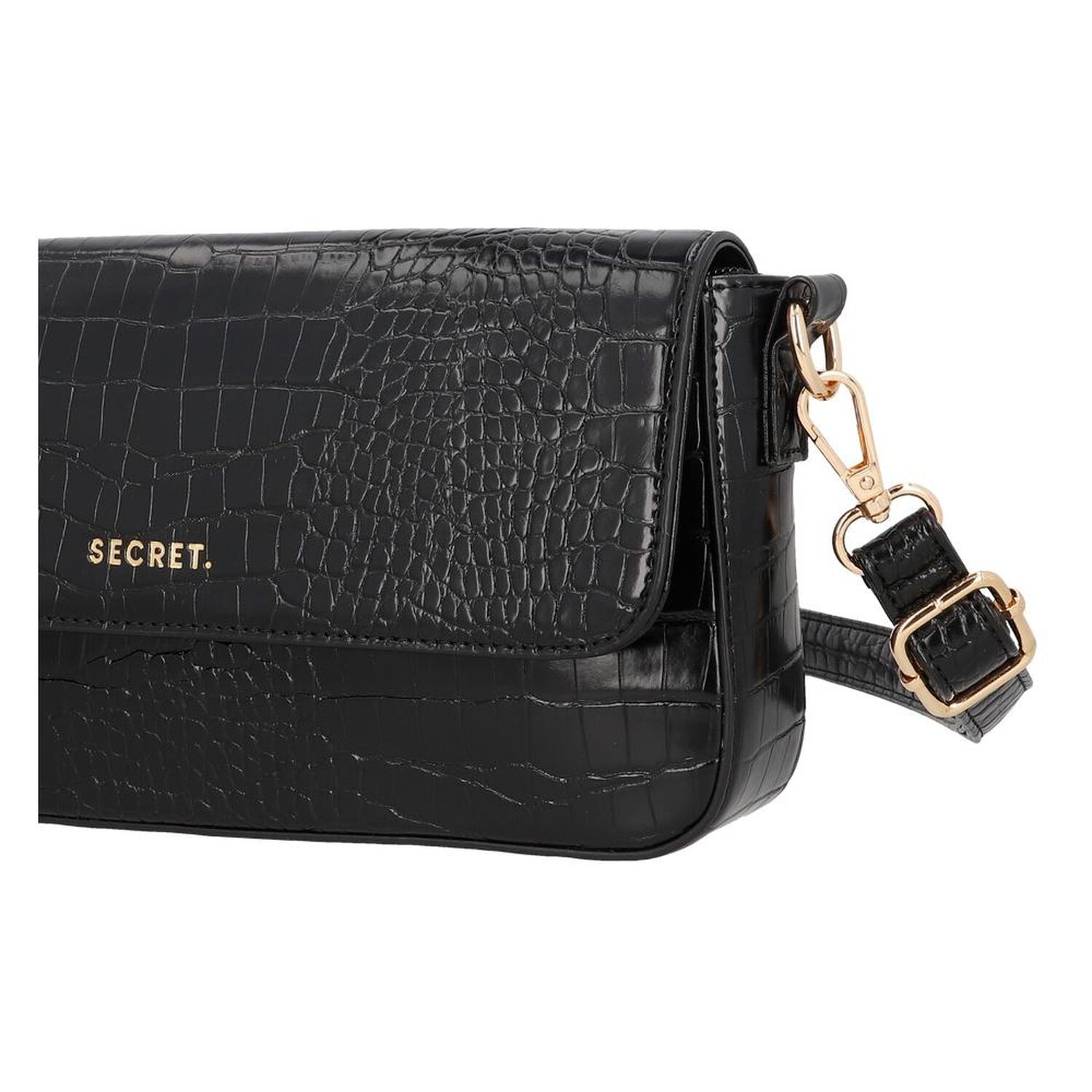 Bandolera Secret Dakota St6 S Negro image number 4.0