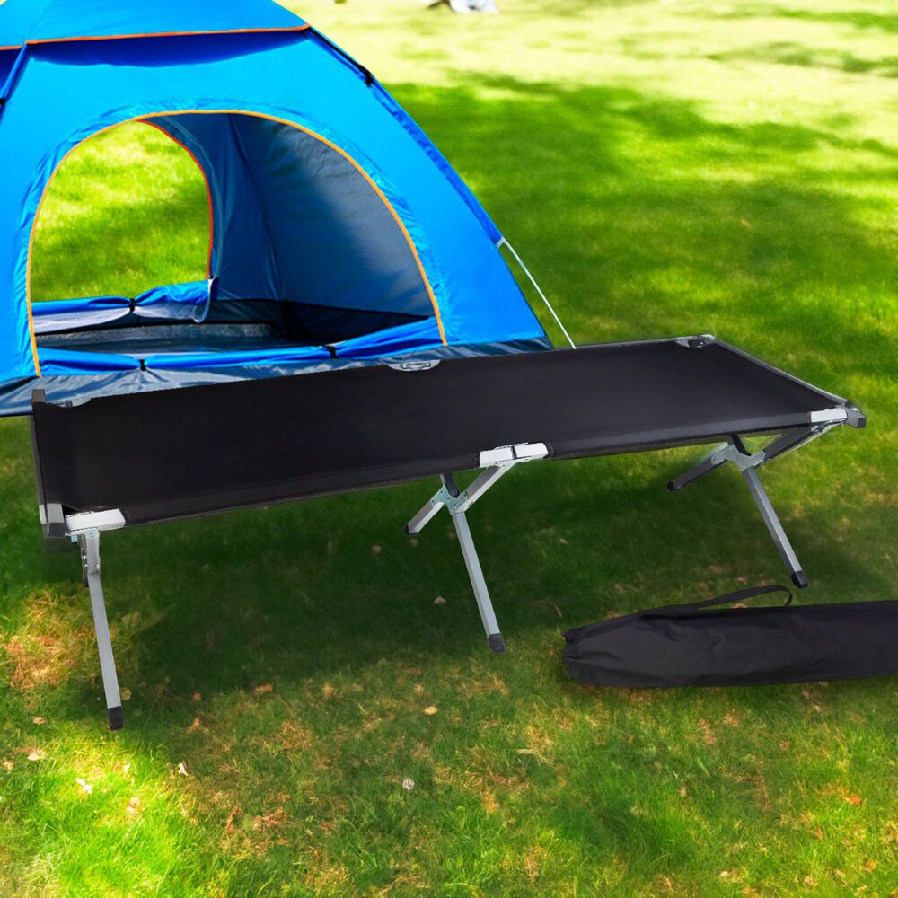 Cama Plegable 1 Persona Negro image number 1.0