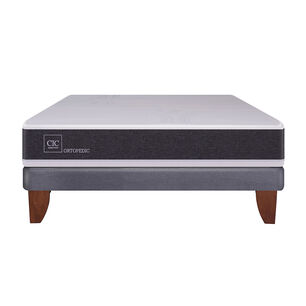 Cama Europea Cic New Ortopedic / 2 Plazas / Base Normal