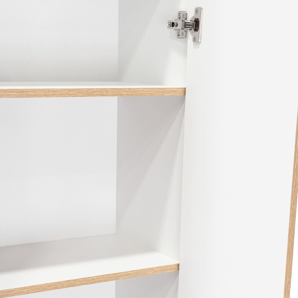 Closet 2 Puertas 5 Repisas Fm-010c Caf&eacute; Claro image number 5.0