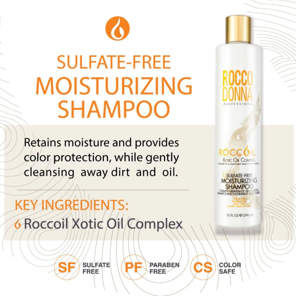 Shampoo Hidratante Sin Sulfato 296 Ml Rocco Donna image number 1.0