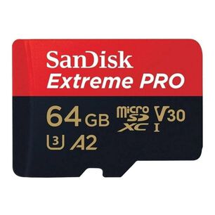 Tarjeta Microsd 64gb Sandisk Extreme Pro Uhs-i C10