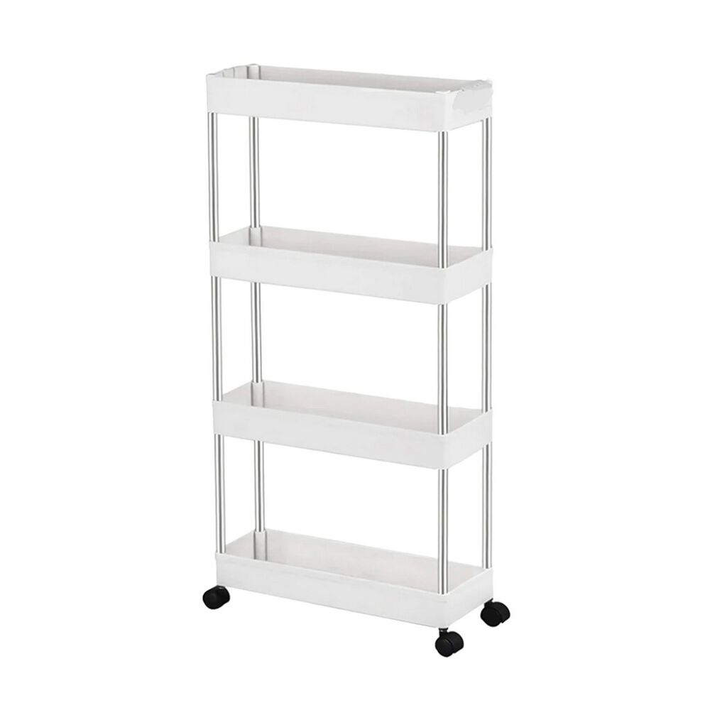 Estante Organizador Ruedas 4 Niveles Cocina 94x40x13 Cm image number 0.0