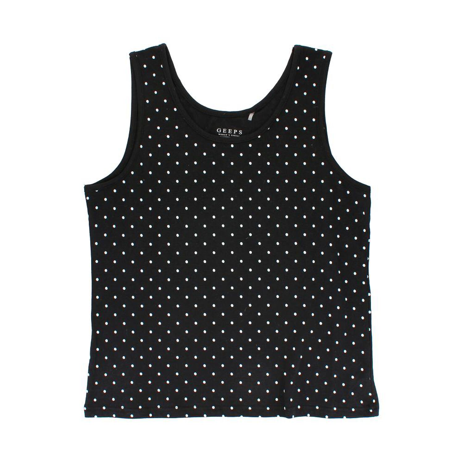 Polera Peto B&aacute;sico Sin Mangas Cuello Escotado Mujer Geeps image number 0.0