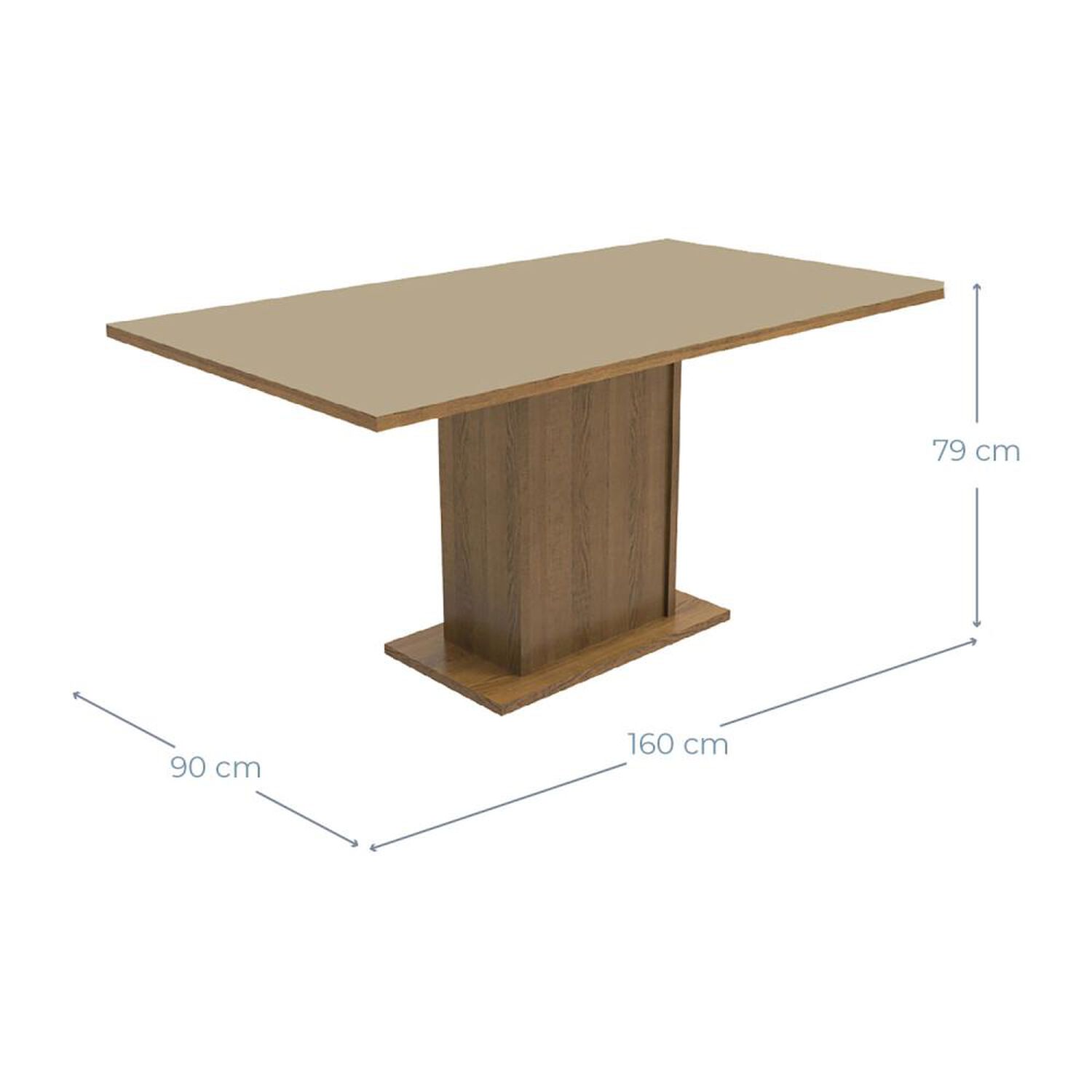 Juego De Comedor Vekkahome Suecia / 6 Sillas image number 1.0