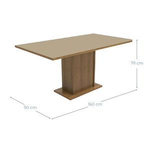 Juego De Comedor Vekkahome Suecia / 6 Sillas