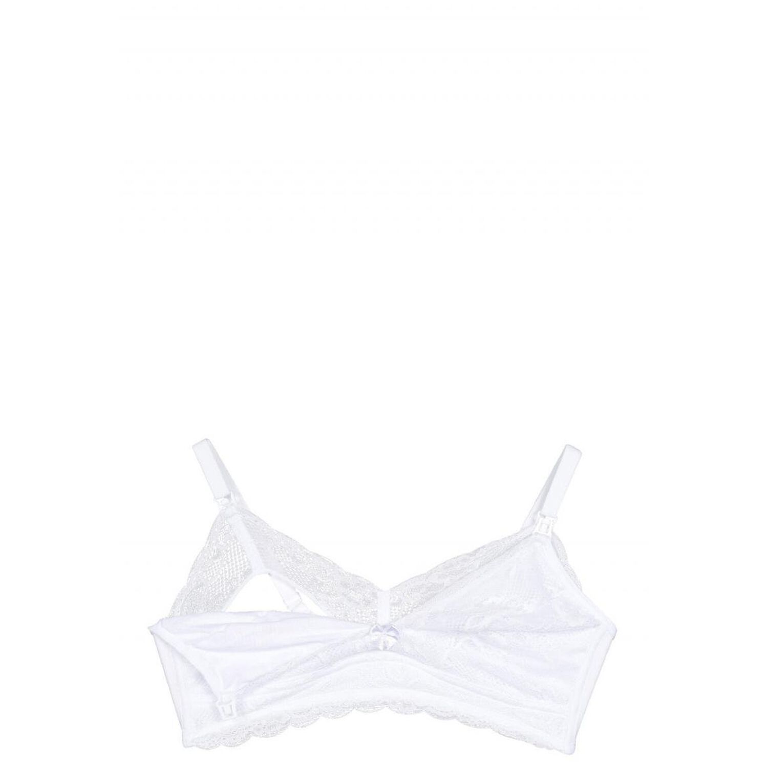 Sosten Lactancia Full Encaje Blanco 2rios image number 4.0