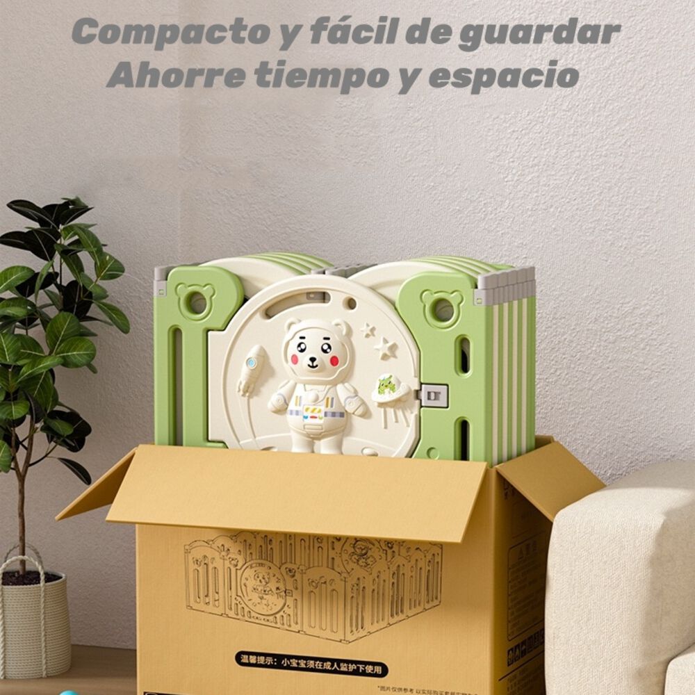 Corral Armado Multiposiciones Accesorios 153*160cm Lubabycas image number 5.0