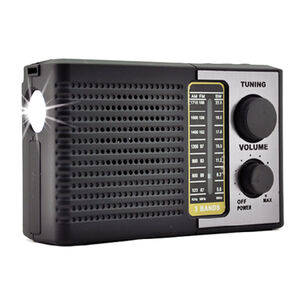 Radio Port&aacute;til Am/fm/sw Con Panel Solar, Usb Y Luz Led - Ps