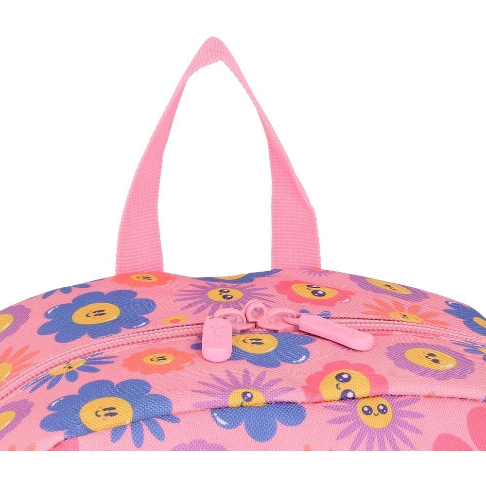 Multipack 6xt Mochila Ni&ntilde;a Xtrem Flores Rosado image number 5.0