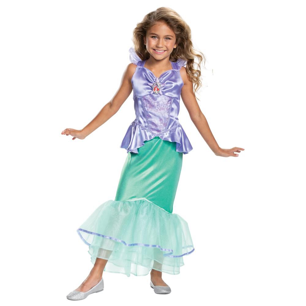 Disfraz Para Niña Princesas Disney Ariel image number 0.0