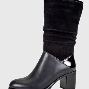 Bota Cuero Dalima Negro
